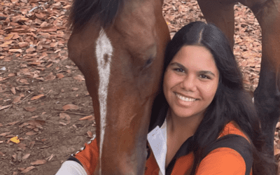 Young Indigenous Rider in PCA Nationals